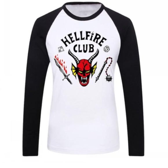 Stranger Things Hellfire Club Top - Picture 1 of 6